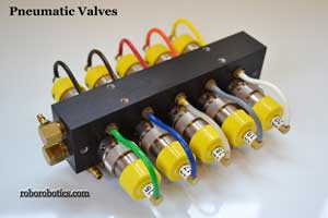pneumatic valves for animatronics
