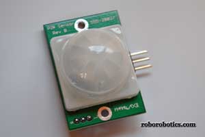 PIR motion sensor robotics