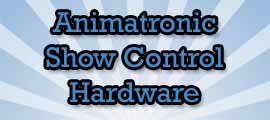 Animatronic show control hardware link